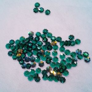 Margarite swarovski flower crystal beads.